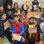 Premiazione del torneo di carnevale